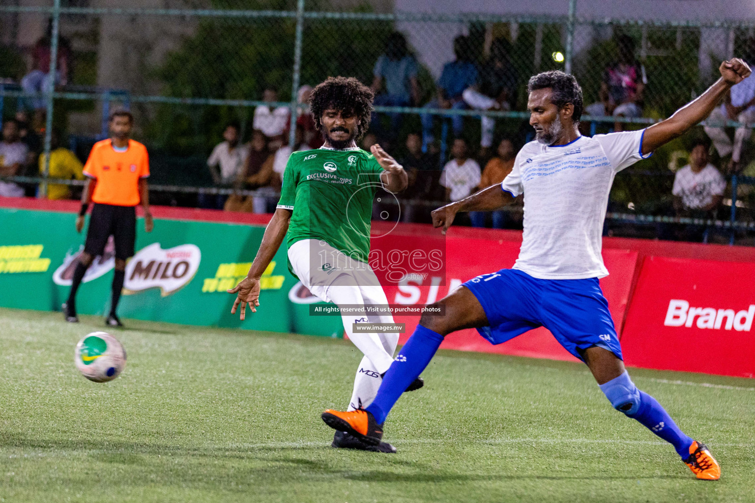 Hulhumale Hospital vs PSM in Club Maldives Cup Classic 2023 held in Hulhumale, Maldives, on Saturday, 22nd July 2023 Photos: Hassan Simah/ images.mv