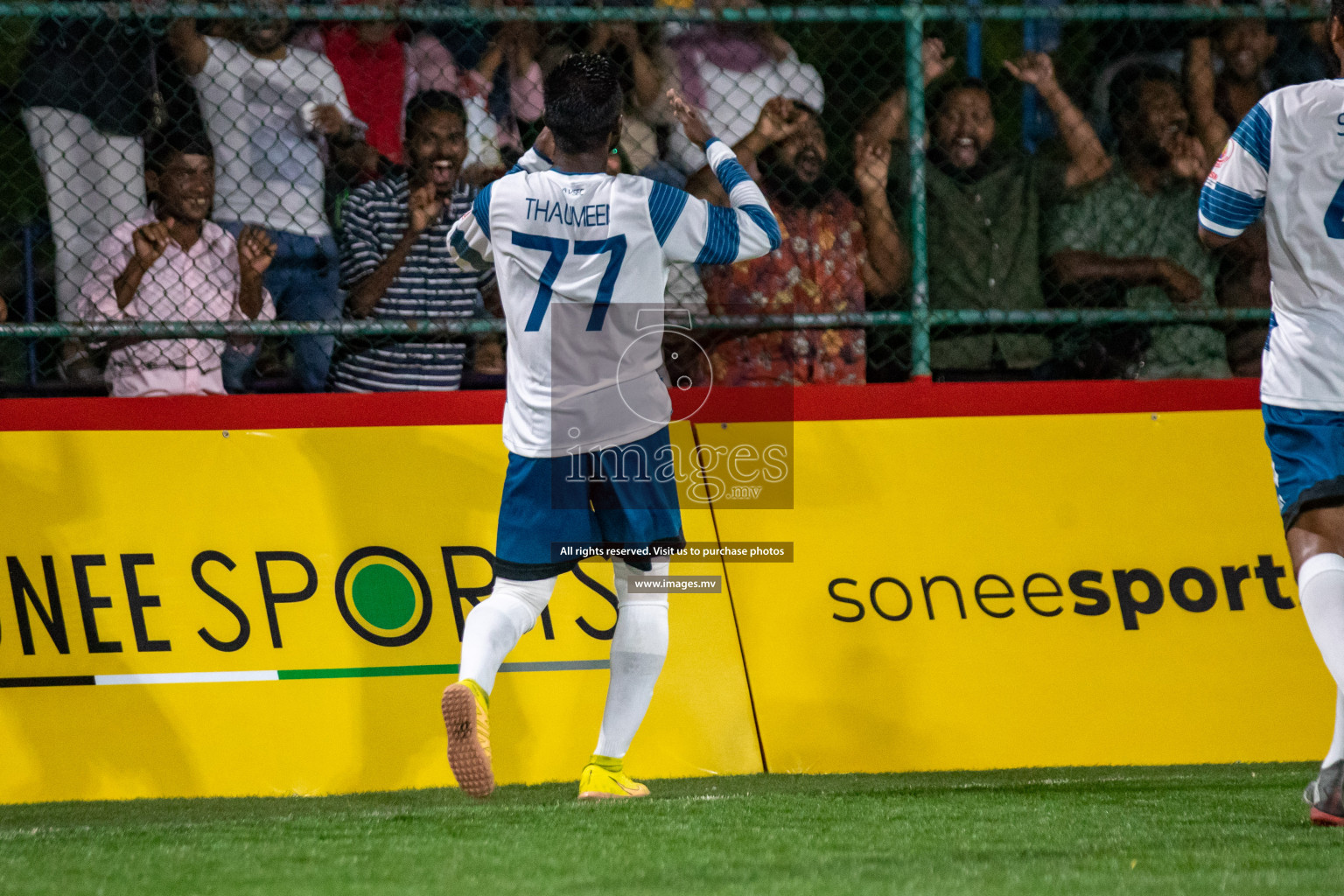 Club AVSEC vs TEAM DJA in Club Maldives Cup 2022 was held in Hulhumale', Maldives on Sunday, 9th October 2022. Photos: Hassan Simah / images.mv