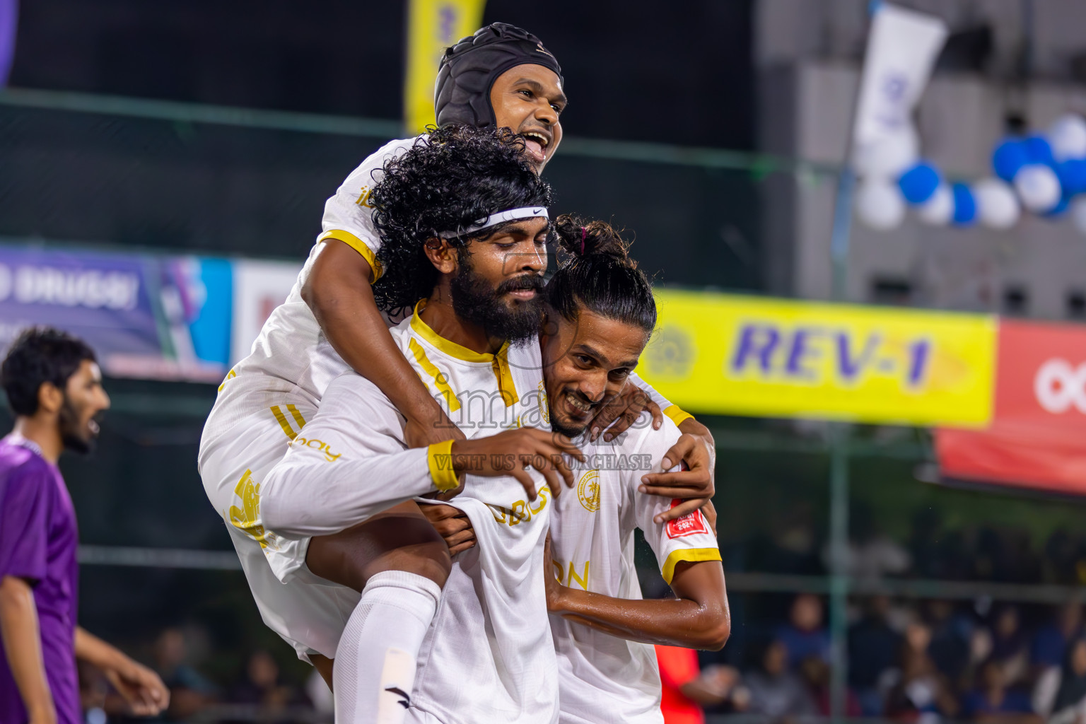 Dhandimagu vs GA Kanduhulhudhoo in Zone Round on Day 30 of Golden Futsal Challenge 2024, held on Tuesday , 14th February 2024 in Hulhumale', Maldives
Photos: Ismail Thoriq / images.mv