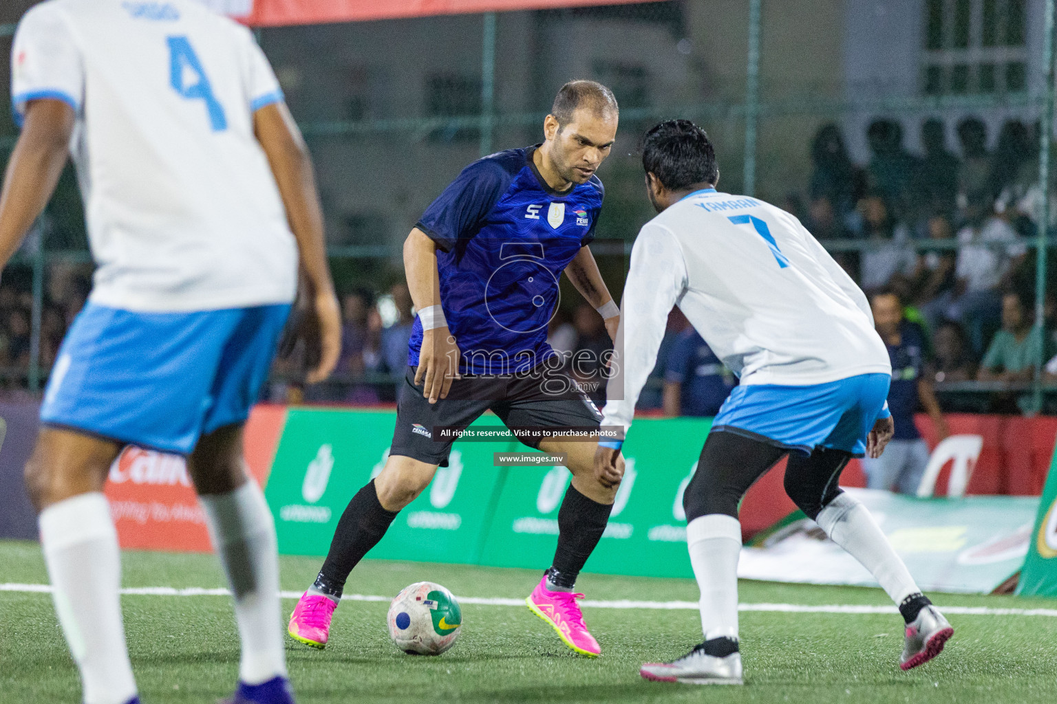 Team Fenaka vs Club AVSEC in Club Maldives Cup 2023 held in Hulhumale, Maldives, on Tuesday, 18th July 2023 Photos: Nausham Waheed / images.mv