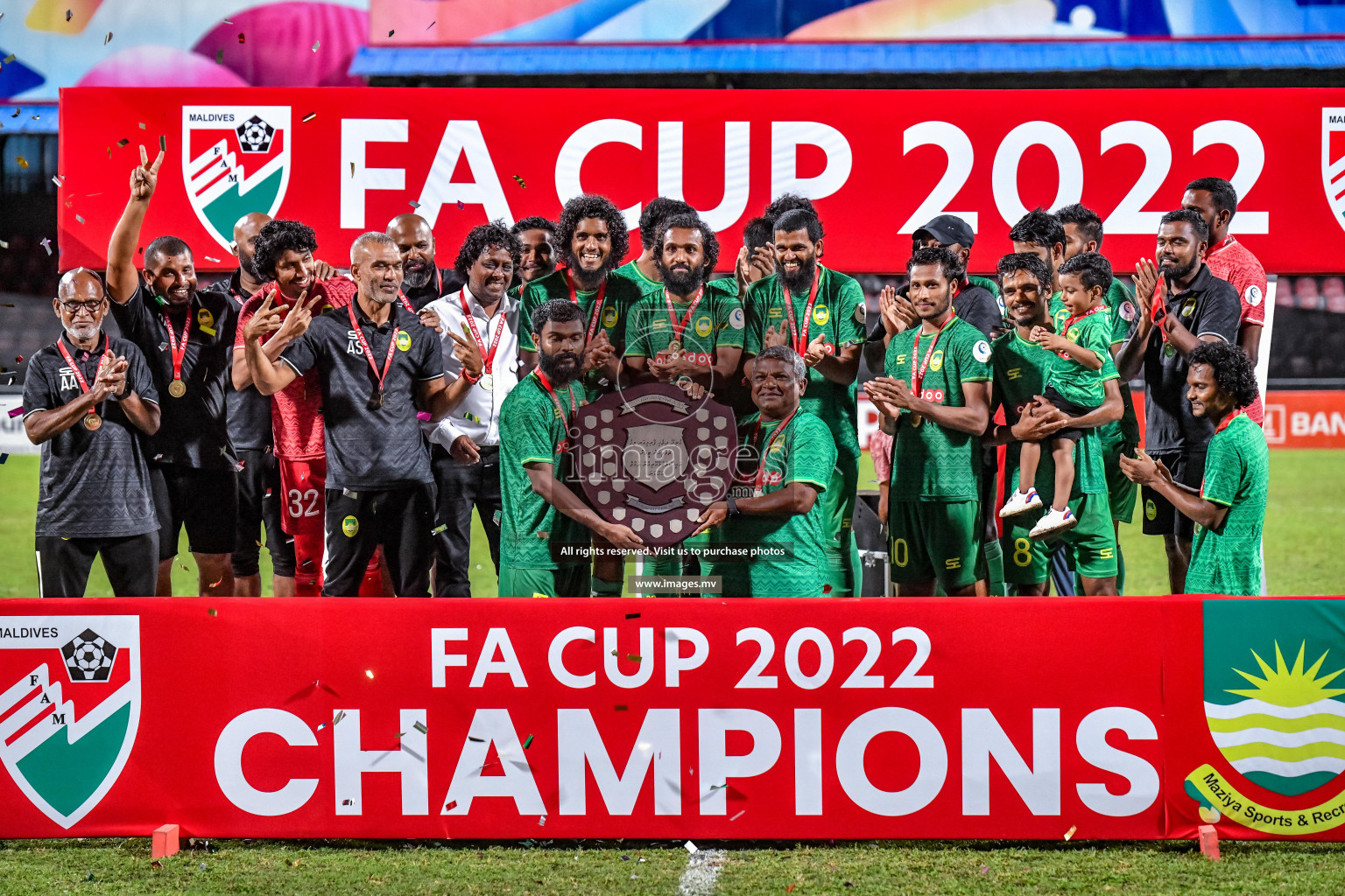 Maziya Sports & RC vs Club Valencia in the Finals of FA Cup 2022 on 22nd Aug 2022, held in National Football Stadium, Male', Maldives Photos: Nausham Waheed / Images.mv