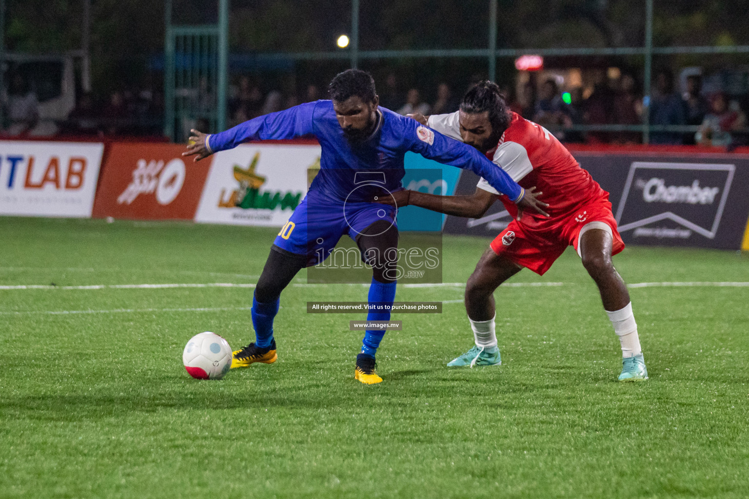 Customs RC vs Club Aasandha in Club Maldives Cup 2022 was held in Hulhumale', Maldives on Saturday, 15th October 2022. Photos: Hassan Simah/ images.mv