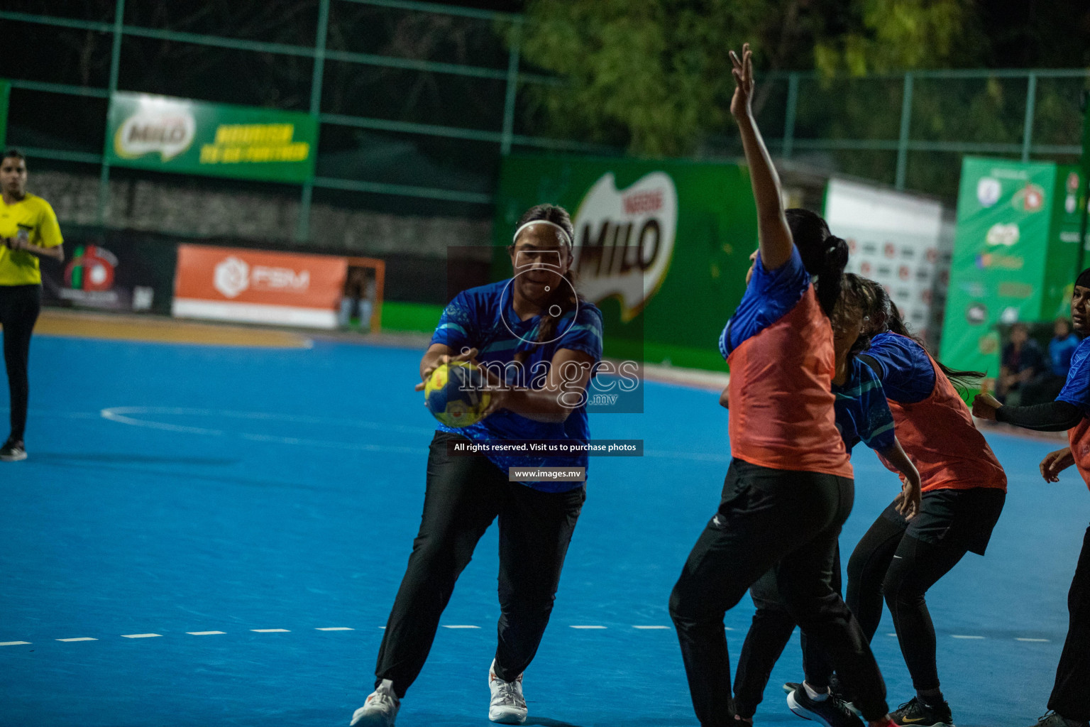 Day 13 of Milo 6th Inter Office Handball Tournament 2022 - Photos by Nausham Waheed & Hassan Simah