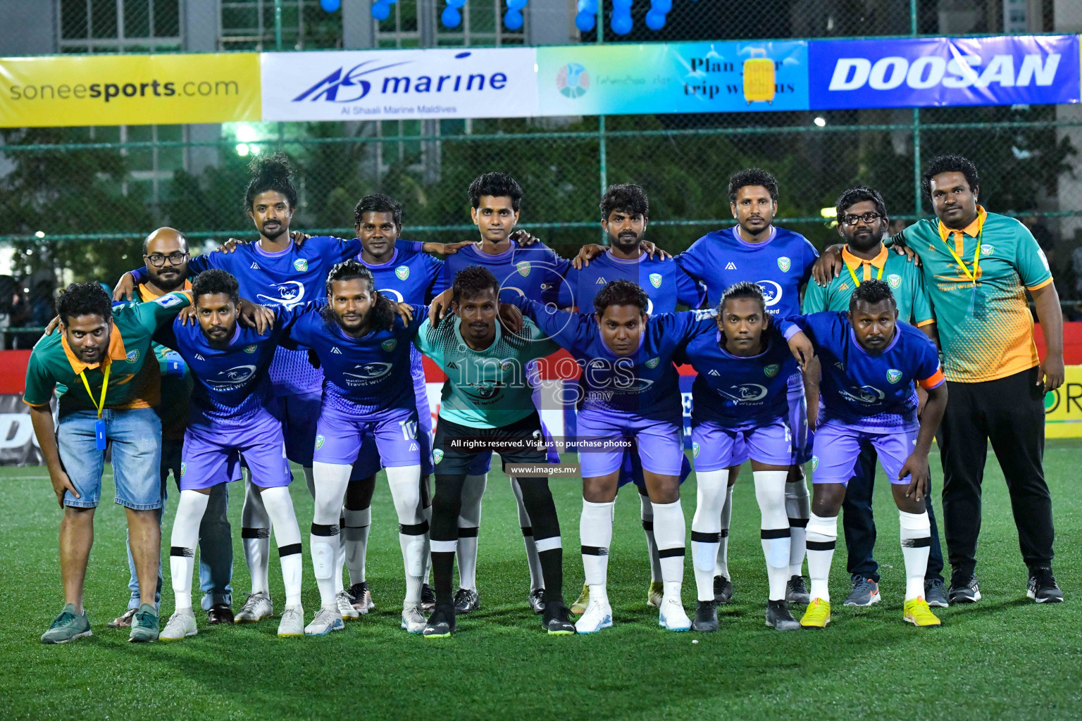 Matchday 21 of Golden Futsal Challenge 2023 on 25 February 2023 in Hulhumale, Male, Maldives