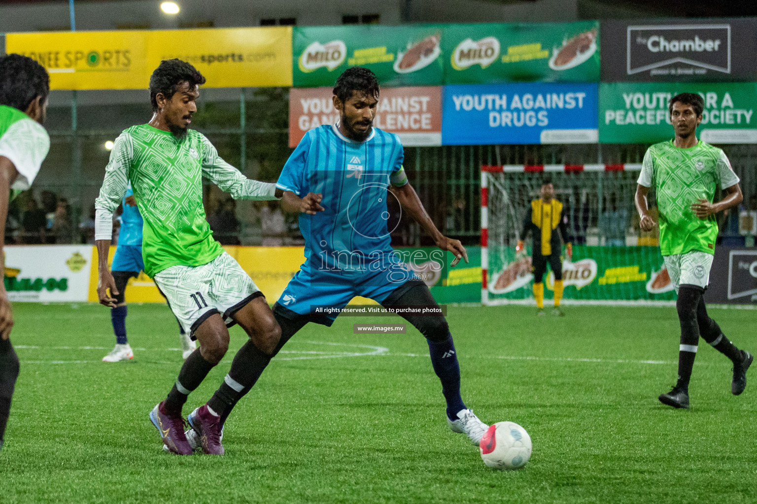 MACL vs Team DJA in Club Maldives Cup 2022 was held in Hulhumale', Maldives on Tuesday, 18th October 2022. Photos: Hassan Simah/ images.mv