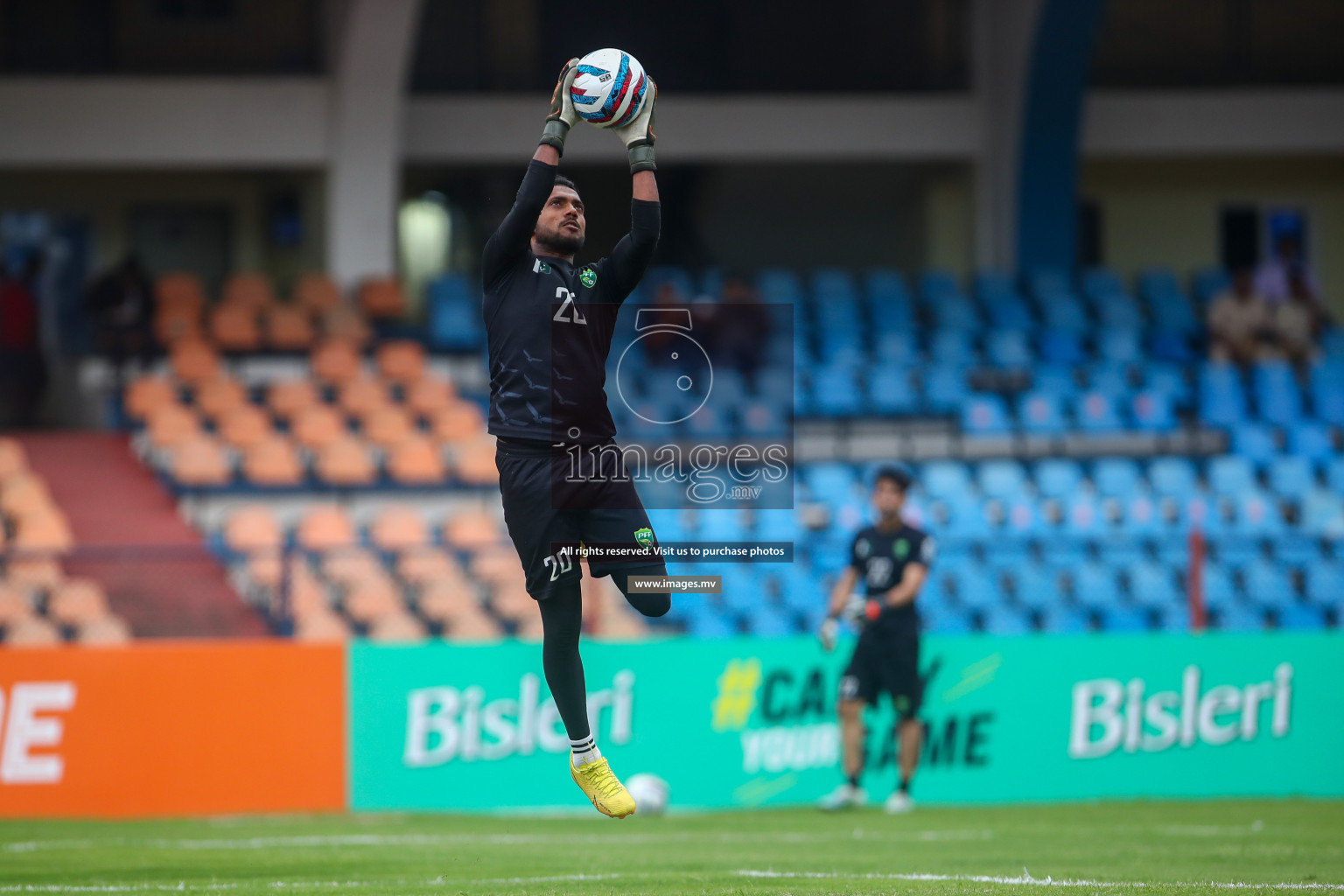 Pakistan vs Kuwait in SAFF Championship 2023 held in Sree Kanteerava Stadium, Bengaluru, India, on Saturday, 24th June 2023. Photos: Nausham Waheed, Hassan Simah / images.mv