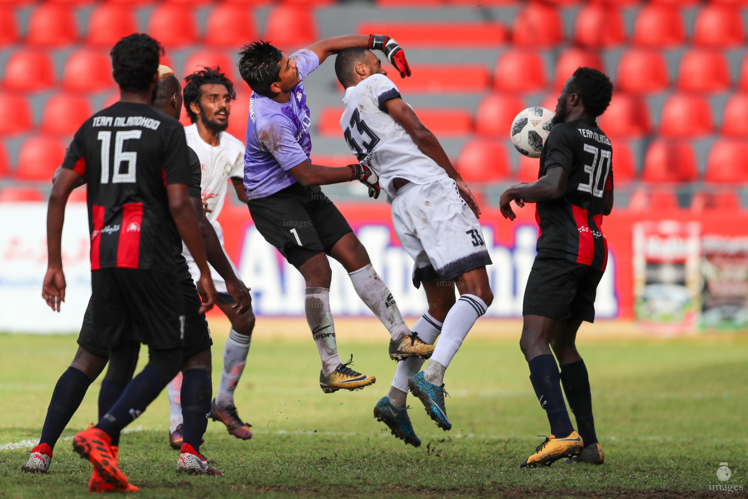 Nilandhoo vs Green Streets 2018 in Male, Maldives, Friday October 26, 2018. (Images.mv Photo/Suadh Abdul Sattar)