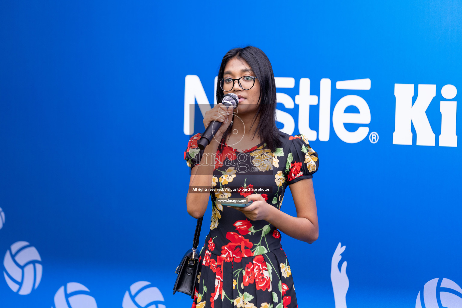 Day 2 of Nestle' Kids Netball Fiesta 2023 held in Henveyru Stadium, Male', Maldives on Thursday, 1st December 2023. Photos by Nausham Waheed / Images.mv