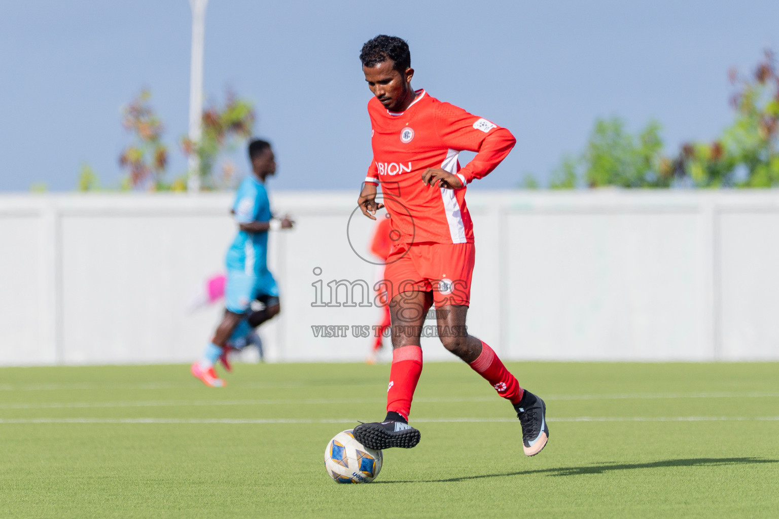 Semi Finals Match 01 Irumathi FC VS CC Sports Club in Day 7 of Eydhafushi Cup 2025 held in Eydhafushi Football Stadium at B. Eydhafushi, Maldives on Friday, 12th September 2025. Photos: Arif Rasheed / images.mv