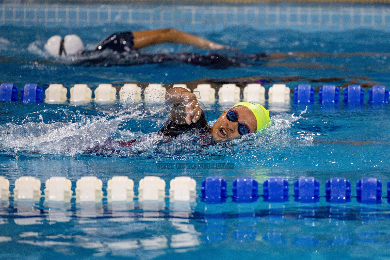 Day 4 of National Swimming Championship 2024 held in Hulhumale', Maldives on Monday, 16th December 2024. Photos: Hassan Simah / images.mv