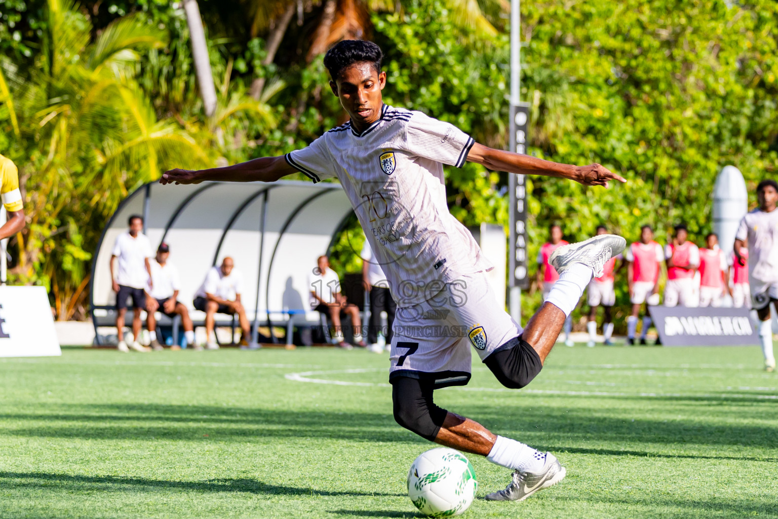 Reethi Rah vs Jumeirah in Semi Finals of Resort League 2025 (North Male Zone) was held on Wednesday, 24th September 2025 in One And Only Reethi Rah Maldives Resort, Photos: Nausham Waheed / images.mv