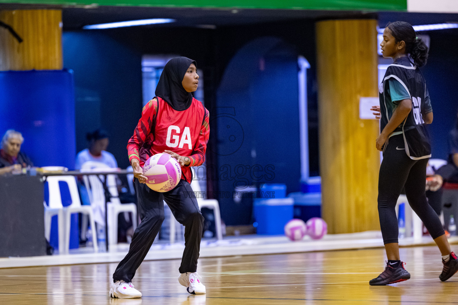 Day 13 of 26th Inter-School Netball Tournament 2025 was held in Social Center Indoor Hall on Saturday, 1st November 2025. 
Photos: Hassan Simah / images.mv