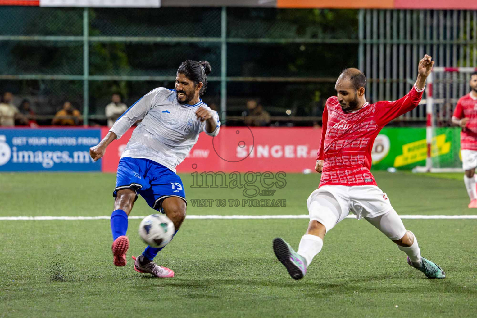 MMA vs CRIMINAL COURT in Club Maldives Classic 2024 held in Rehendi Futsal Ground, Hulhumale', Maldives on Friday, 6th September 2024. 
Photos: Hassan Simah / images.mv