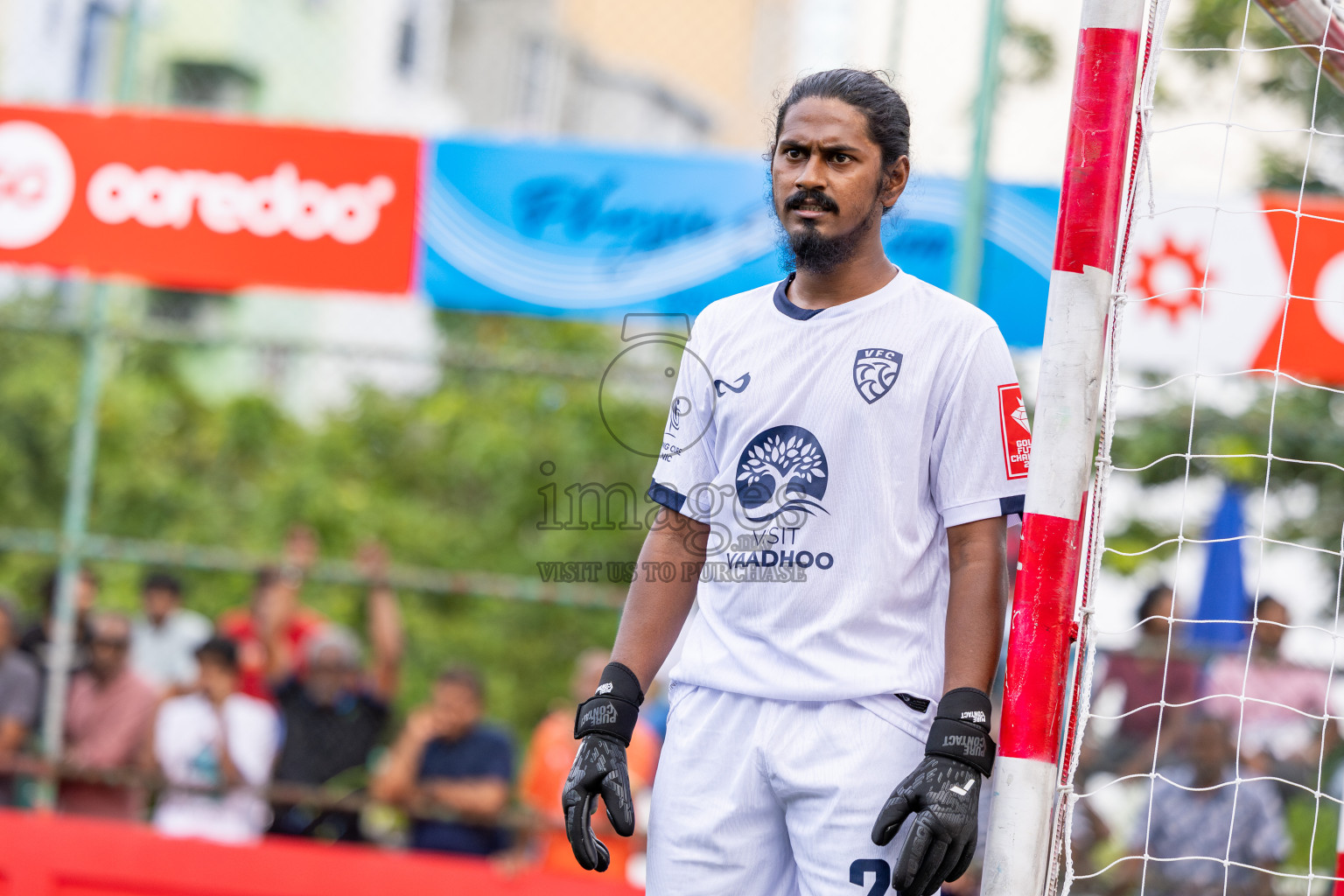 GDh Vaadhoo vs GDh Gadhdhoo in Day 12 of Golden Futsal Challenge 2025 was held on Thursday, 16th January 2025, in Hulhumale', Maldives Photos: Ismail Thoriq / images.mv