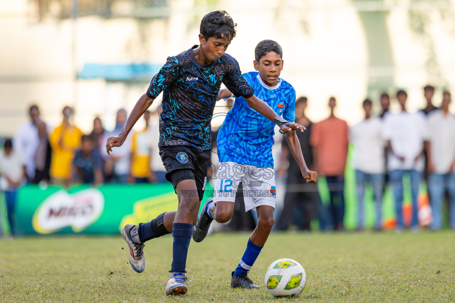 Day 4 of MILO Academy Championship 2024 (U-14) was held in Henveyru Stadium, Male', Maldives on Sunday, 3rd November 2024. Photos: Ismail Thoriq / Images.mv