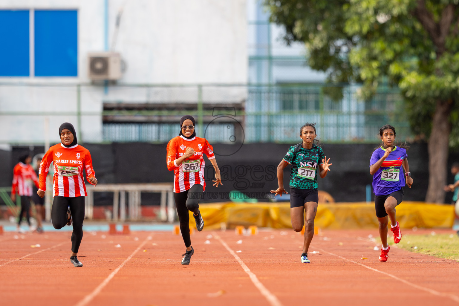 Day 3 of 12th Milo Association Championships was held in Ekuveni Track at Male', Maldives on Saturday, 26th April 2025. Photos: Ismail Thoriq / images.mv