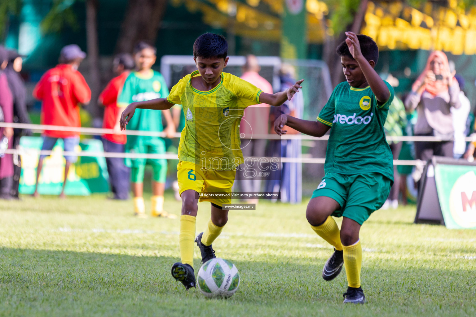 Day 1 of MILO Academy Championship 2023 (U12) was held in Henveiru Football Grounds, Male', Maldives, on Friday, 18th August 2023. 
Photos: Ismail Thoriq / images.mv