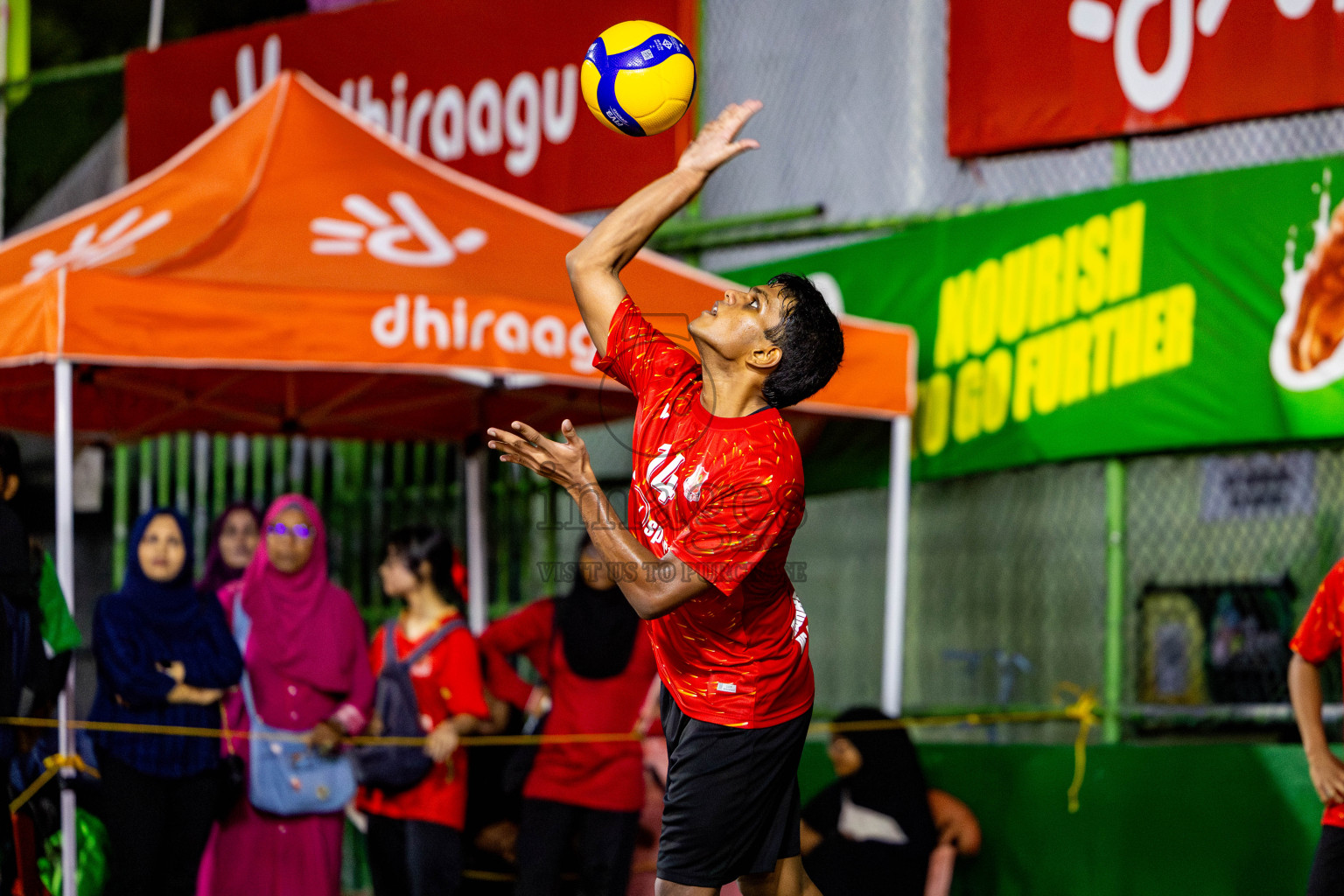 Day 11 of Interschool Volleyball Tournament 2024 was held in Ekuveni Volleyball Court at Male', Maldives on Monday, 2nd December 2024. Photos: Nausham Waheed / images.mv