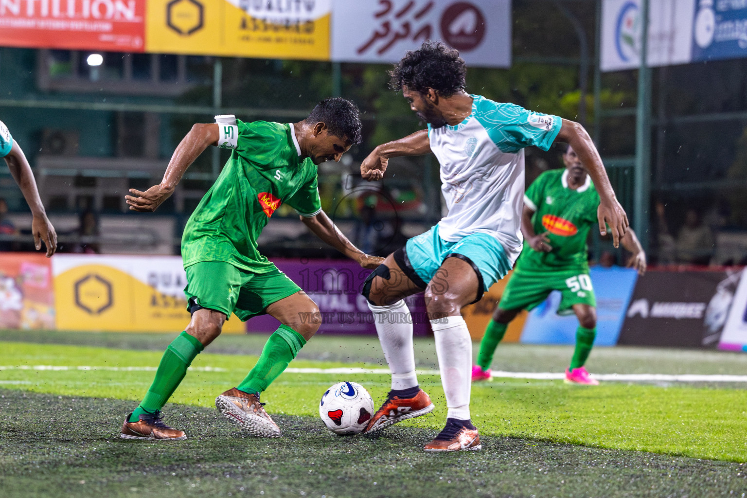 CLUB SDFC vs AGRI RC in Club Maldives Classic 2024 held in Rehendi Futsal Ground, Hulhumale', Maldives on Tuesday, 3rd September 2024. 
Photos: Mohamed Mahfooz Moosa / images.mv