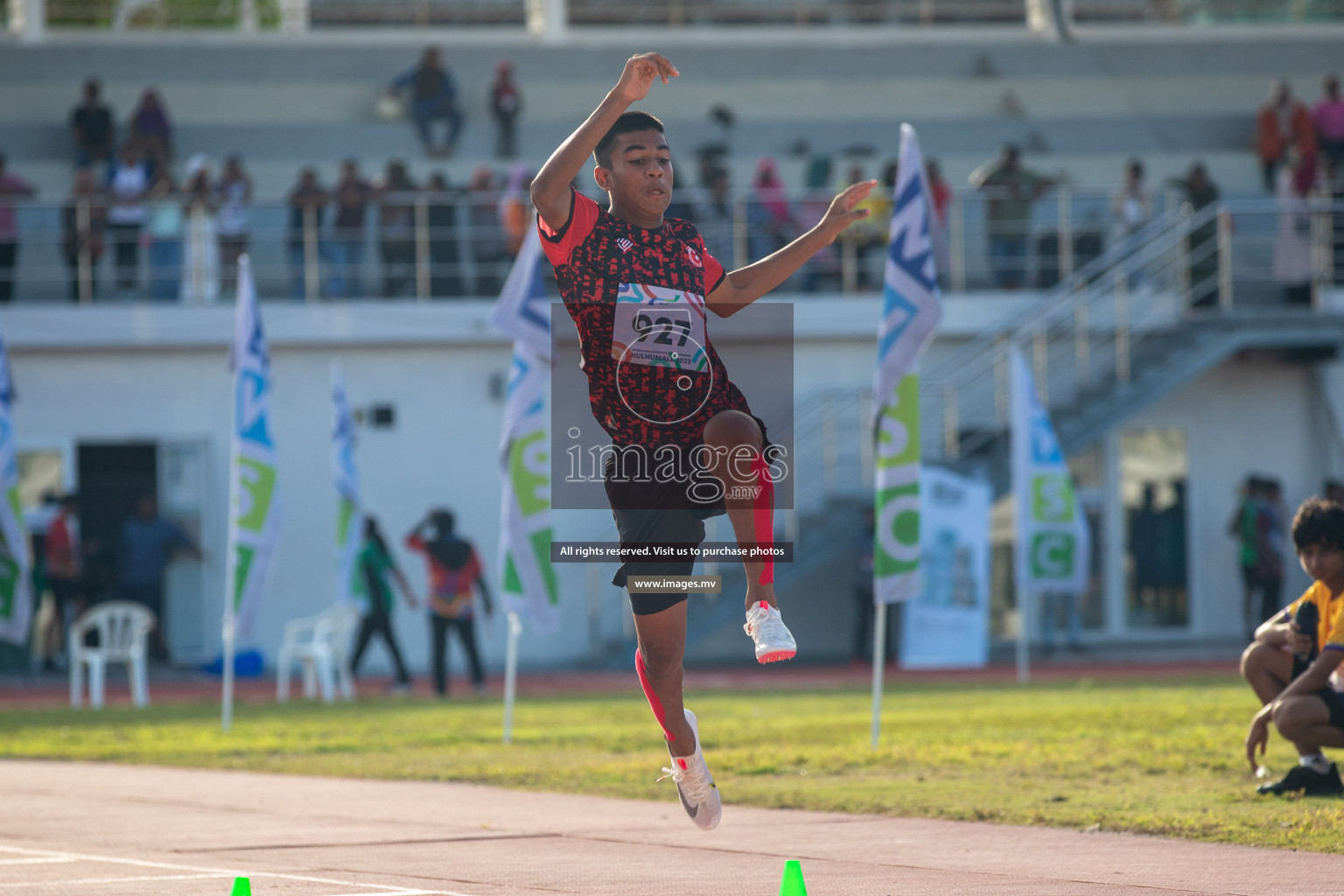 Day two of Inter School Athletics Championship 2023 was held at Hulhumale' Running Track at Hulhumale', Maldives on Sunday, 15th May 2023. Photos: Nausham Waheed / images.mv