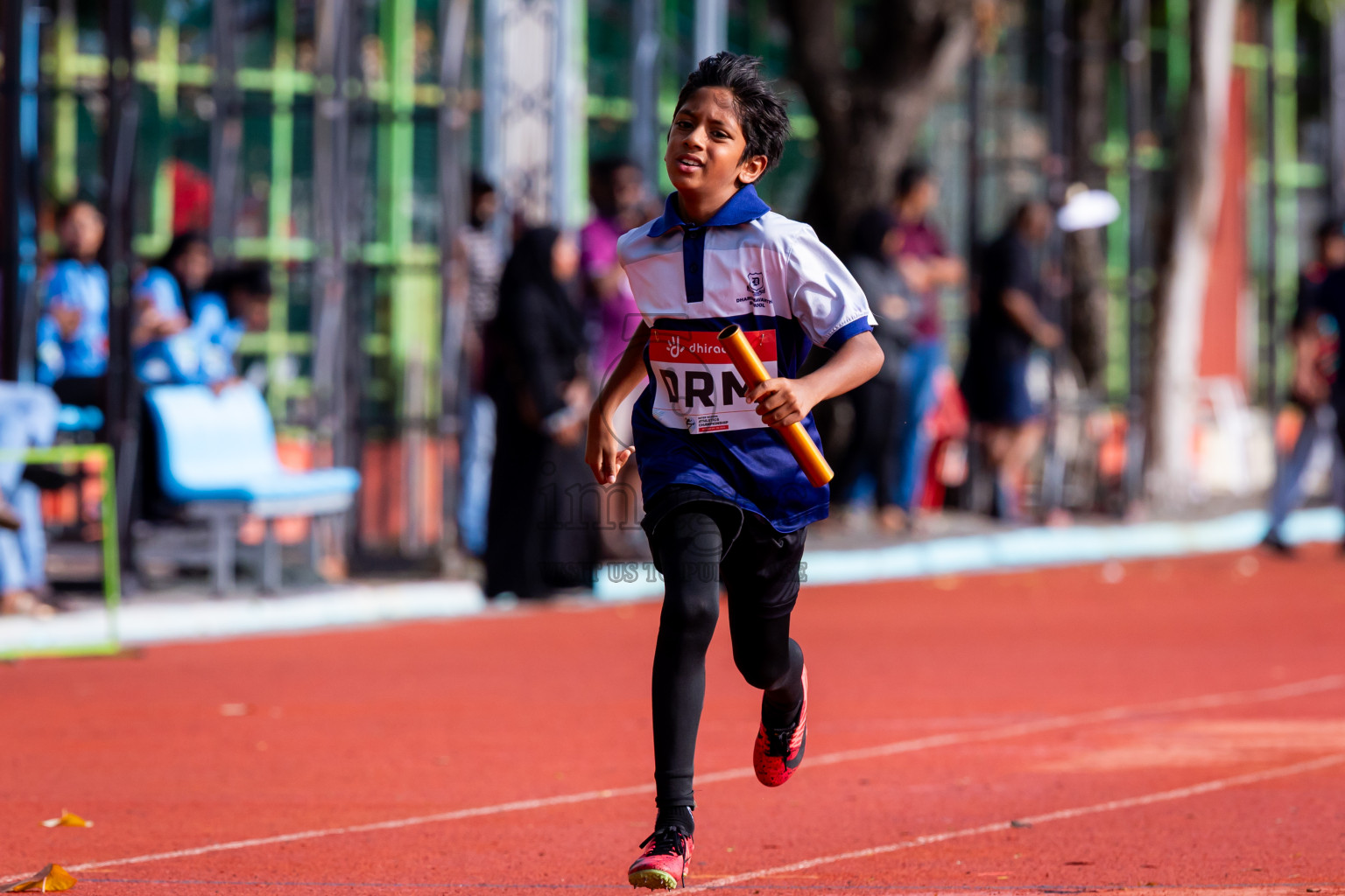 Day 6 of Inter-school Athletics Championship 2025 held in Ekuveni Synthetic Track, Male', Maldives on Sunday, 12th October 2025. Photos by: Nausham Waheed / Images.mv