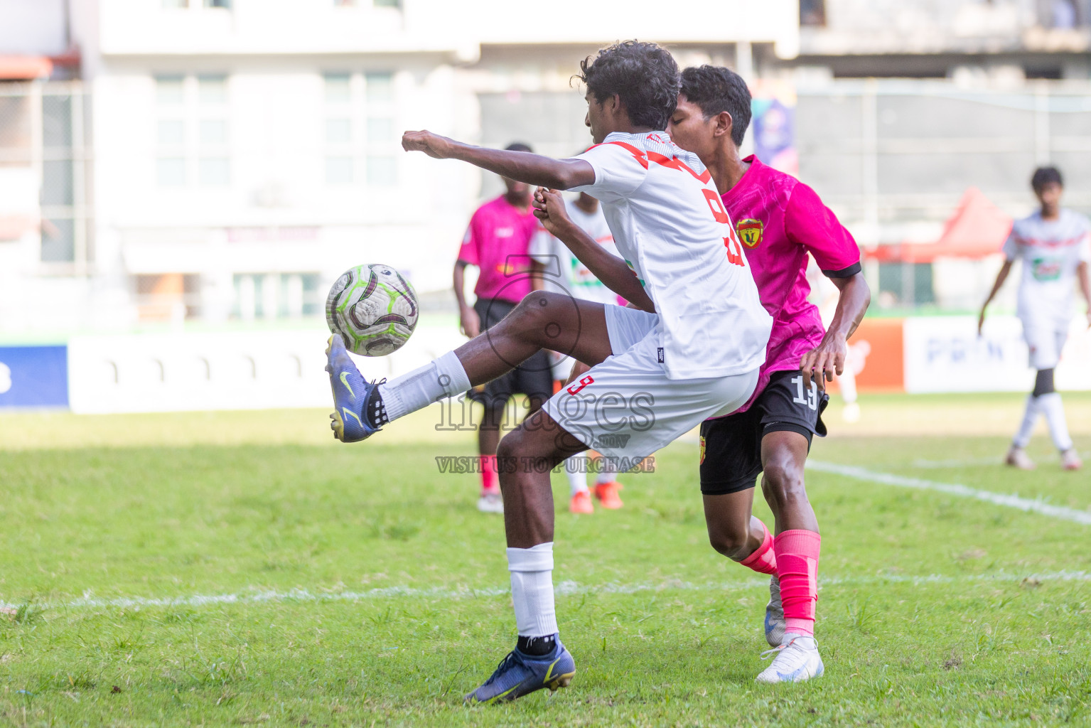 United Victory vs TC Sports Club in Day 7 of Dhivehi Youth League 2024 held at Henveiru Stadium on Sunday, 1st December 2024. Photos: Shuu Abdul Sattar, / Images.mv