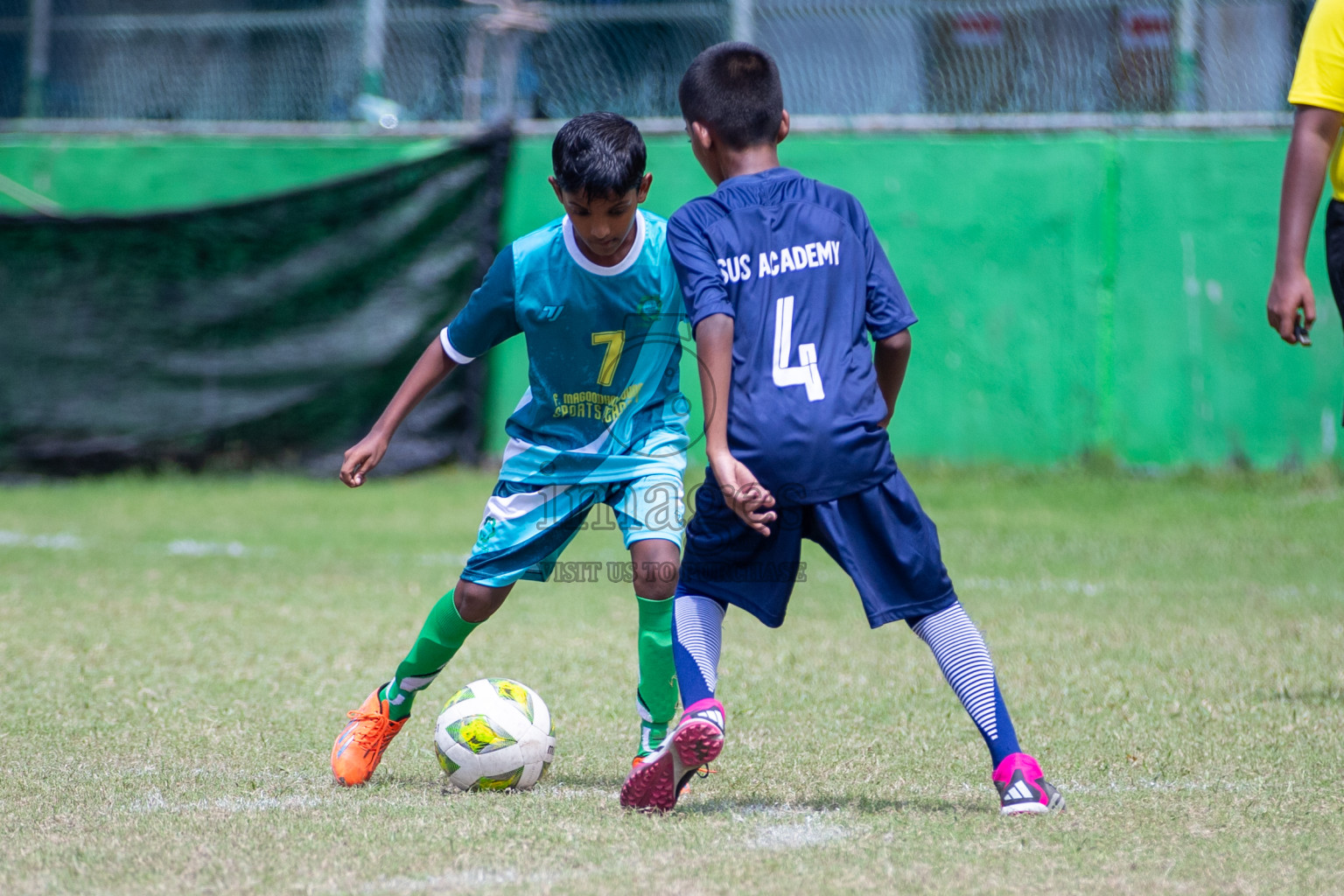 Day 3 of MILO Academy Championship 2024 - U12 was held at Henveiru Grounds in Male', Maldives on Saturday, 6th July 2024. Photos: Mohamed Mahfooz Moosa / images.mv