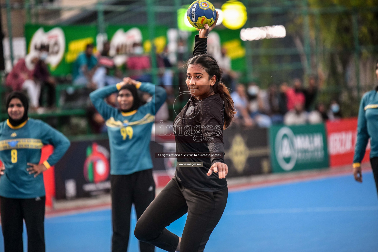 Day 10 of Milo 6th Inter Office Handball Tournament 2022 - Photos by Nausham Waheed