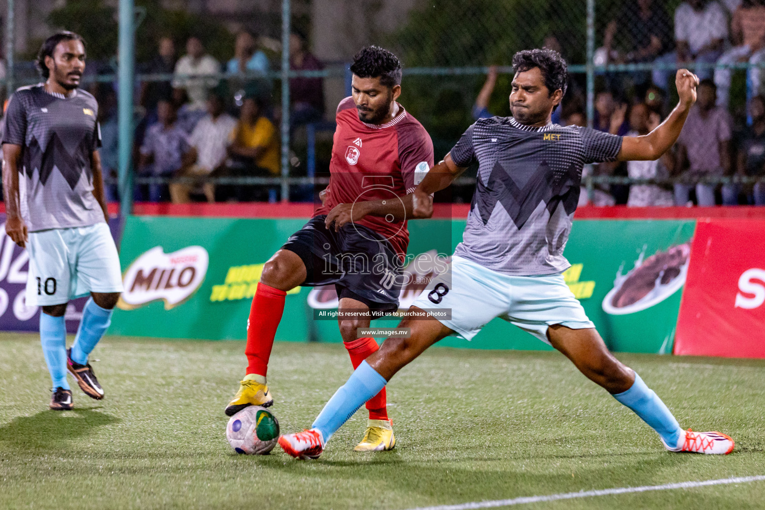 Club 220 vs METEOROLOGY in Club Maldives Cup Classic 2023 held in Hulhumale, Maldives, on Wednesday, 19th July 2023 Photos: Hassan Simah  / images.mv