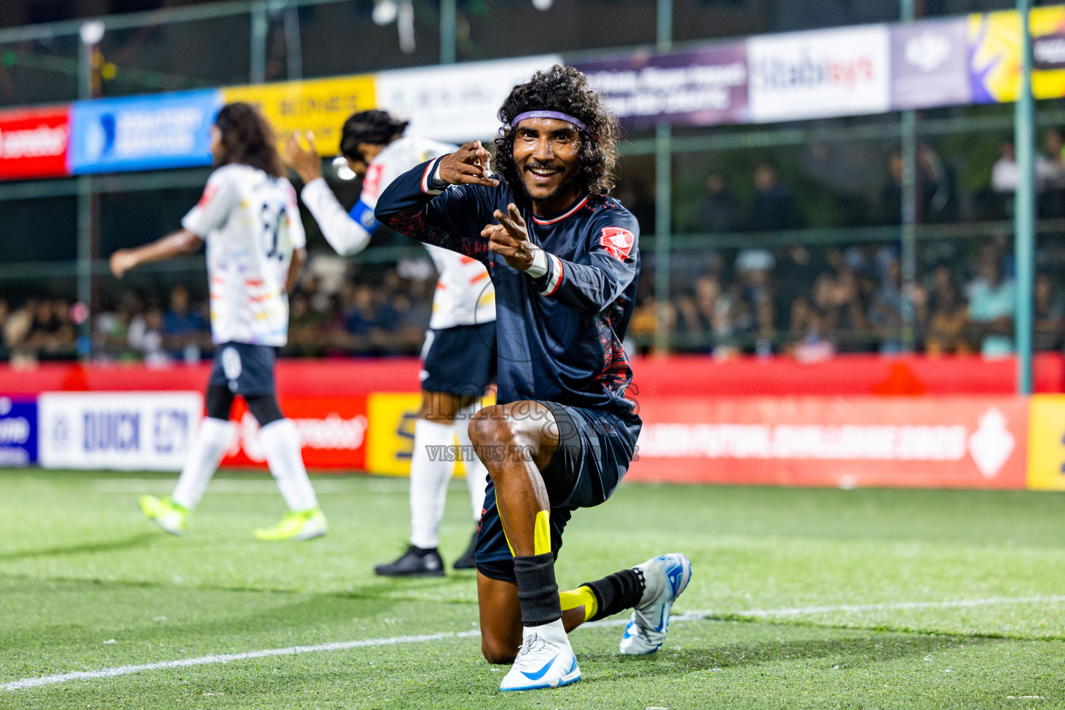 R Inguraidhoo vs Sh Kanditheem in zone round on Day 29 of Golden Futsal Challenge 2025 was held on Sunday , 2nd February 2025, in Hulhumale', Maldives. Photos: Nausham Waheed / images.mv