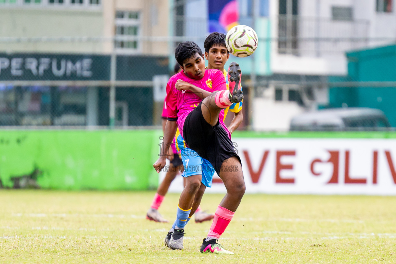 Club Valencia vs United Victory (U16) in Day 10 of Dhivehi Youth League 2024 held at Henveiru Stadium on Sunday, 15th December 2024. Photos: Nausham Waheed / Images.mv