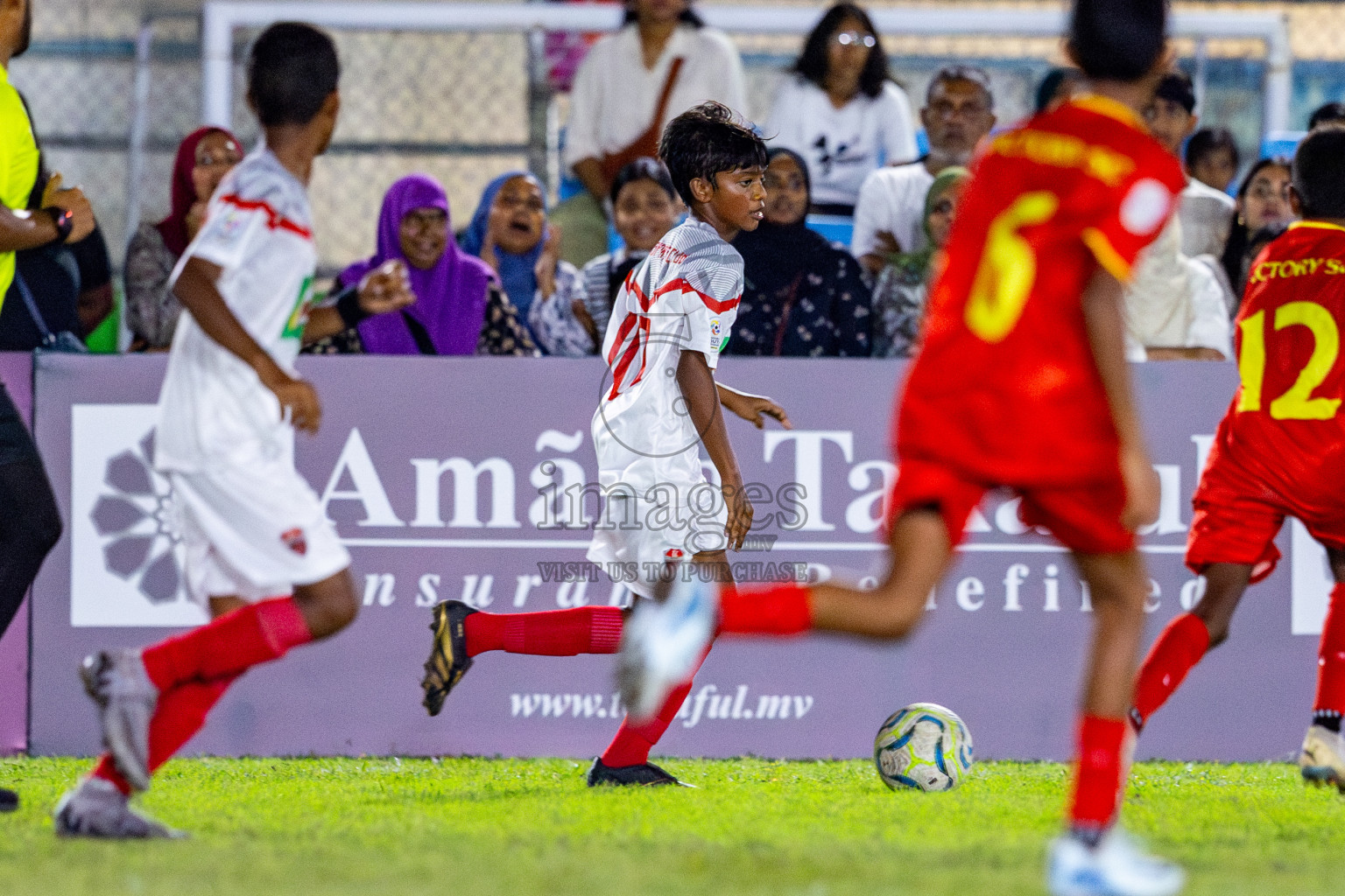 Under 12 Victory vs TC on day 3 of Dhivehi Youth League 2024 held at Henveiru Stadium on Saturday, 23rd November 2024. Photos: Nausham Waheed/ Images.mv