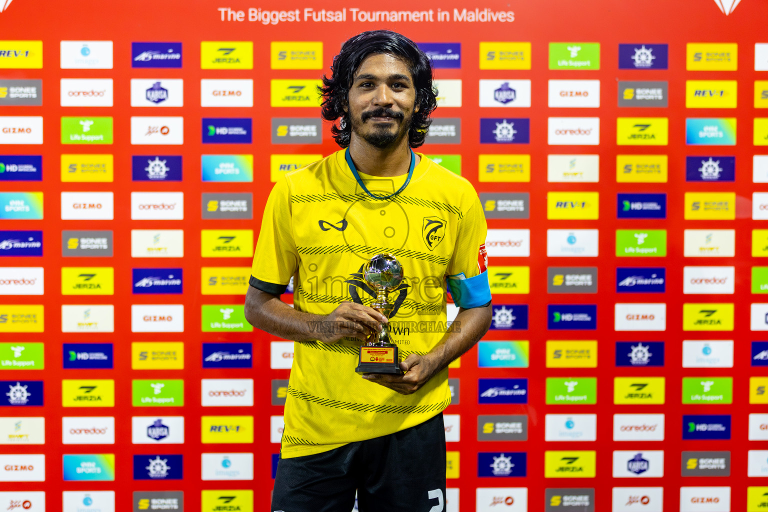 K. Gaafaru VS B. Eydhafushi on Day 36 of Golden Futsal Challenge 2024 was held on Wednesday, 21st February 2024, in Hulhumale', Maldives 
Photos: Hassan Simah/ images.mv