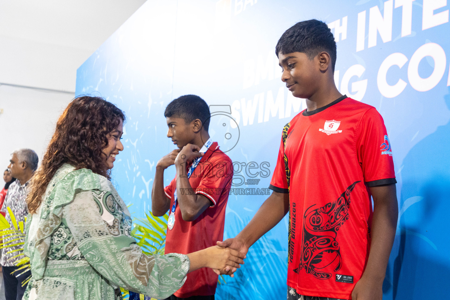 Day 4 of 20th Inter-school Swimming Competition 2024 held in Hulhumale', Maldives on Tuesday, 15th October 2024. Photos: Ismail Thoriq / images.mv