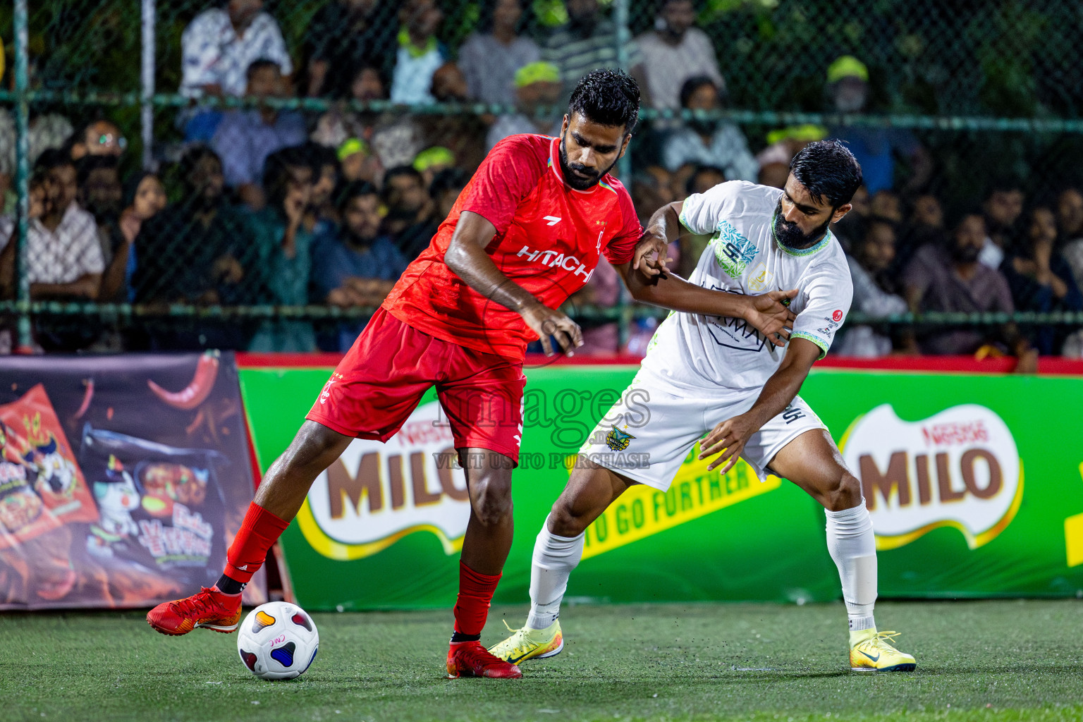 STO RC vs Club WAMCO in Round of 16 of Club Maldives Cup 2024 held in Rehendi Futsal Ground, Hulhumale', Maldives on Monday, 7th October 2024. Photos: Nausham Waheed / images.mv