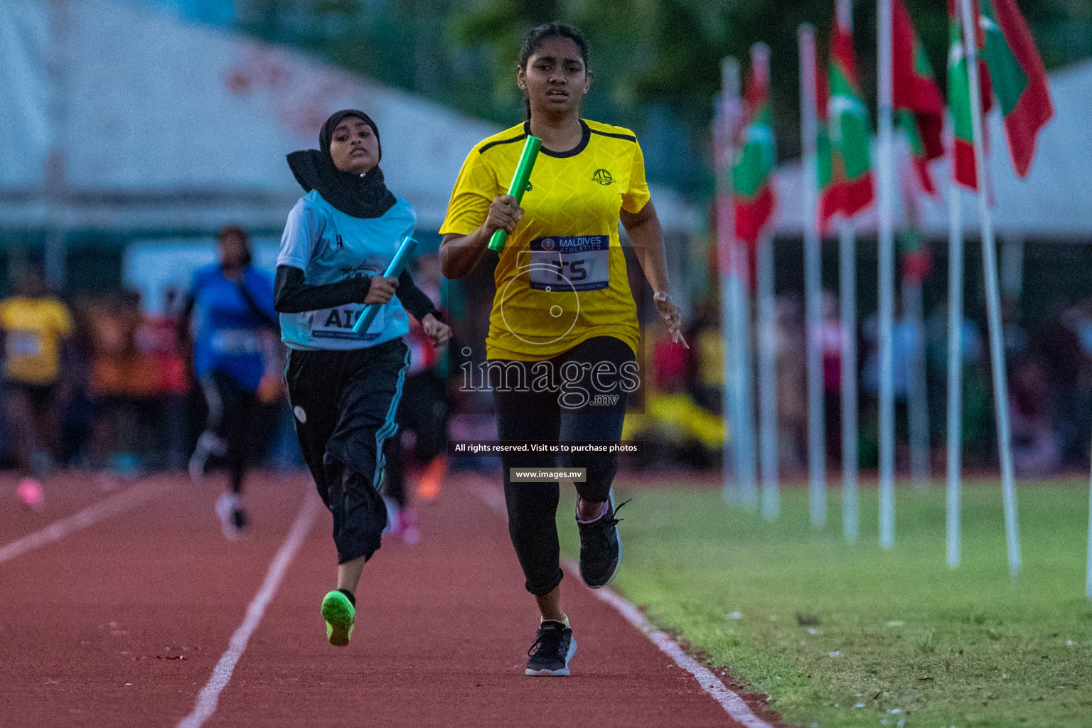 Day 3 of Inter-School Athletics Championship held in Male', Maldives on 25th May 2022. Photos by: Maanish / images.mv