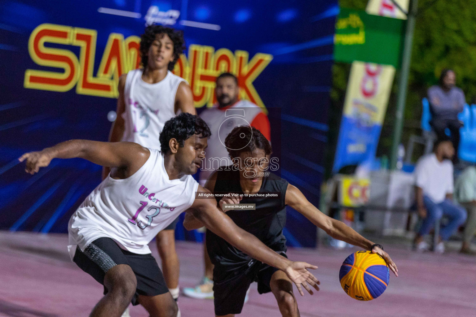 Day4 of Slamdunk by Sosal on 15th April 2023 held in Male'. Photos: Ismail Thoriq / images.mv