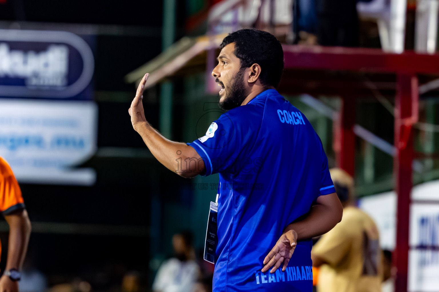 Club DJA vs Team Khaarijee in Day 10 of Club Maldives Cup Classic 2025 was held in Rehendi Futsal Ground, Hulhumale', Maldives on Wednesday, 24th September 2025. Photos: Nausham Waheed / images.mv