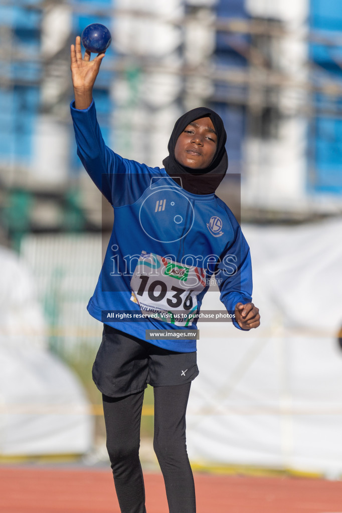 Day four of Inter School Athletics Championship 2023 was held at Hulhumale' Running Track at Hulhumale', Maldives on Wednesday, 17th May 2023. Photos: Nausham Waheed / images.mv