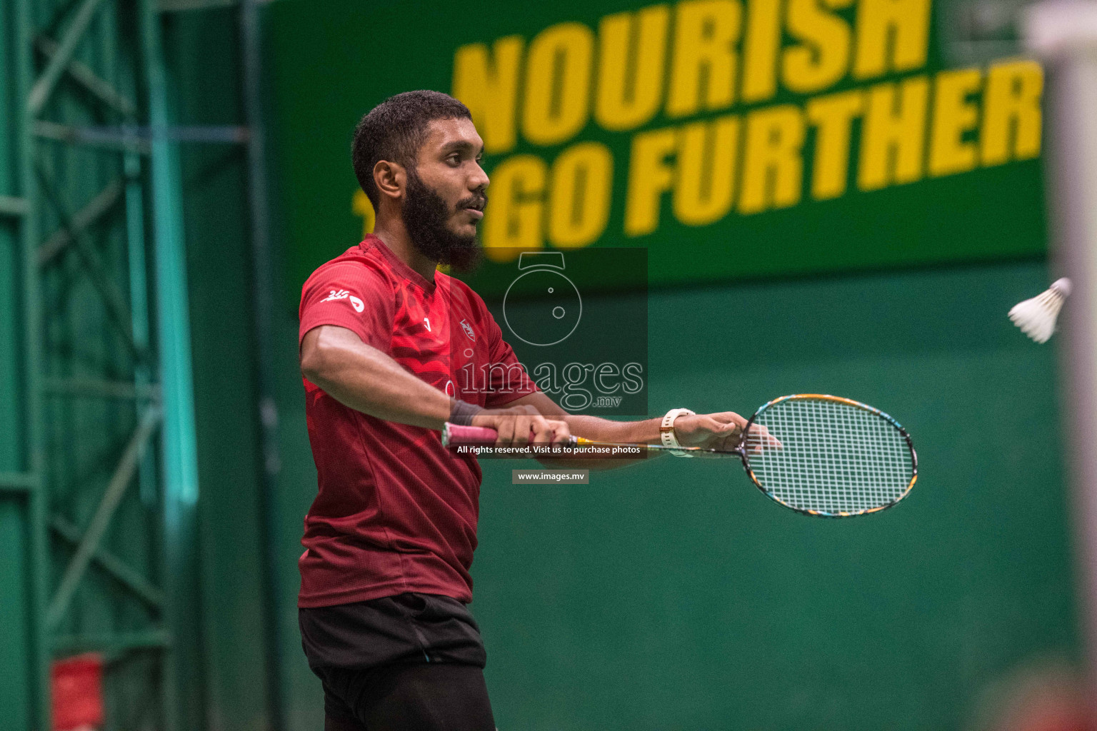 Final of Badminton association mixed group championship 2021 held in Male', Maldives Photos by Nausham Waheed