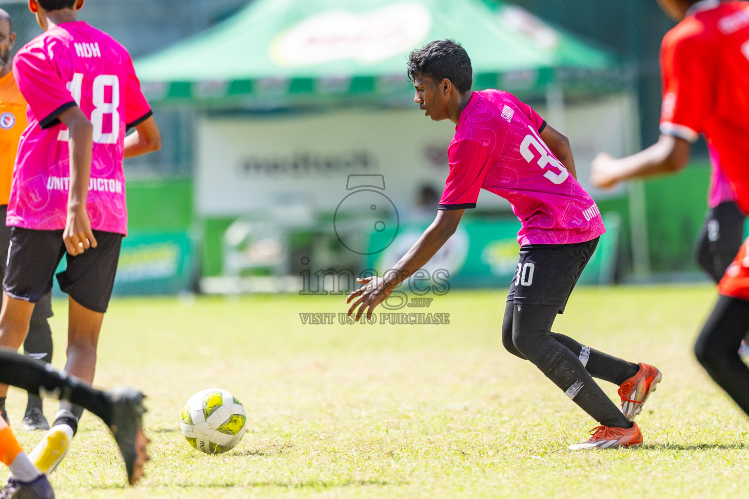 Day 5 of MILO Academy Championship 2025 (U14) was held on Monday, 3rd November 2025 at Henveiru Football Grounds, Male', Maldives . 

Photos: Mohamed Mahfooz Moosa / images.mv