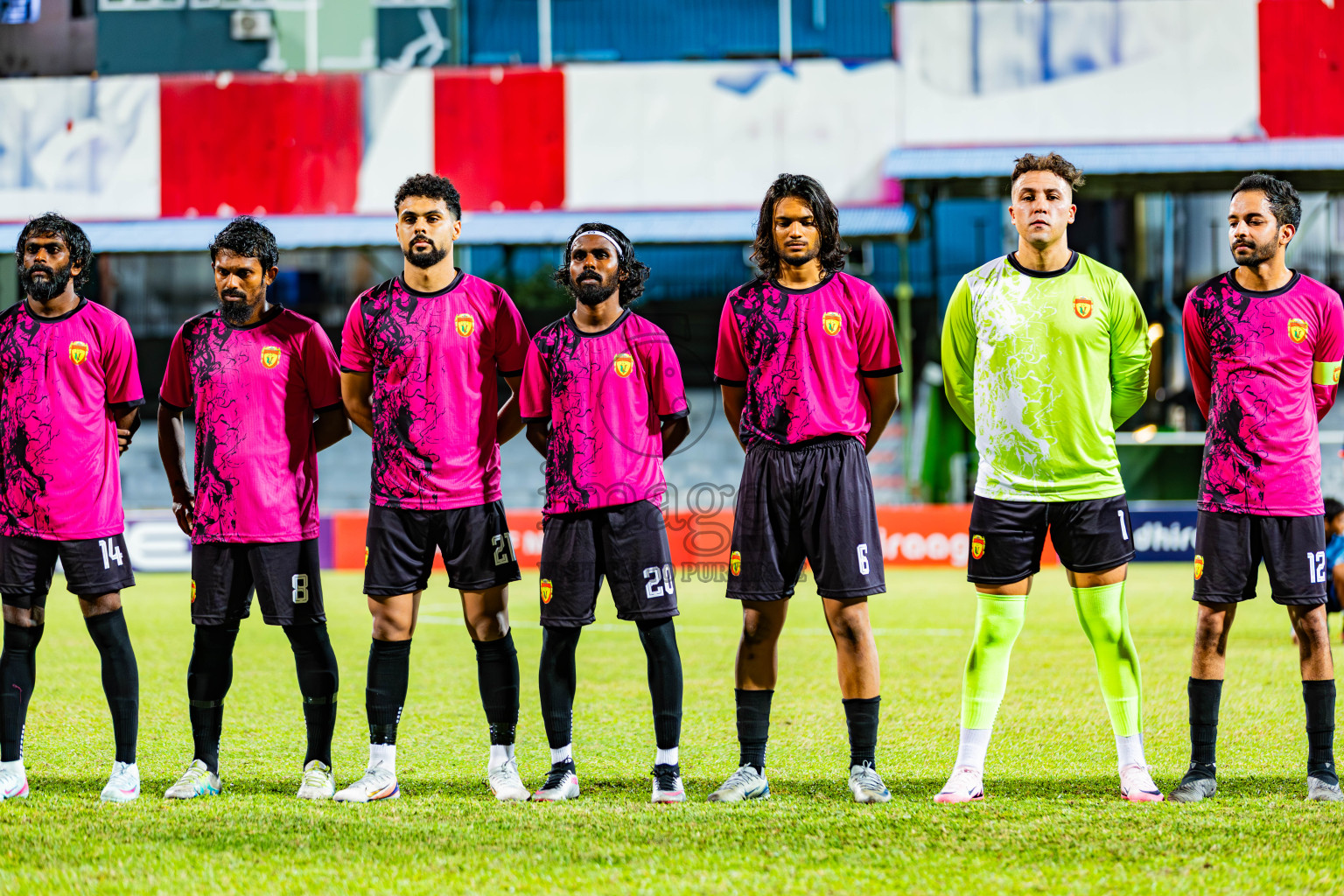 United Victory vs New Radiant Sports Club in Dhivehi Premier League 2025/26 held in National Football Stadium, Male', Maldives on Thursday, 25th September 2025. Photos: Areef Adam / Images.mv