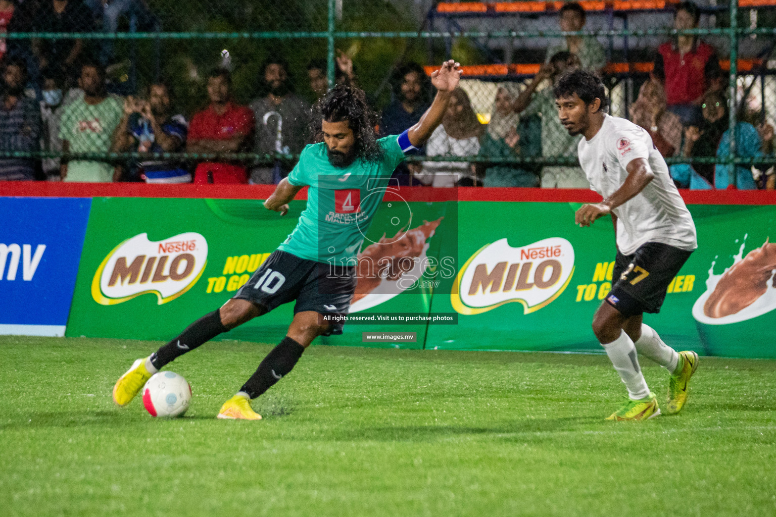 United BML vs Club Airports in Club Maldives Cup 2022 was held in Hulhumale', Maldives on Saturday, 15th October 2022. Photos: Hassan Simah/ images.mv