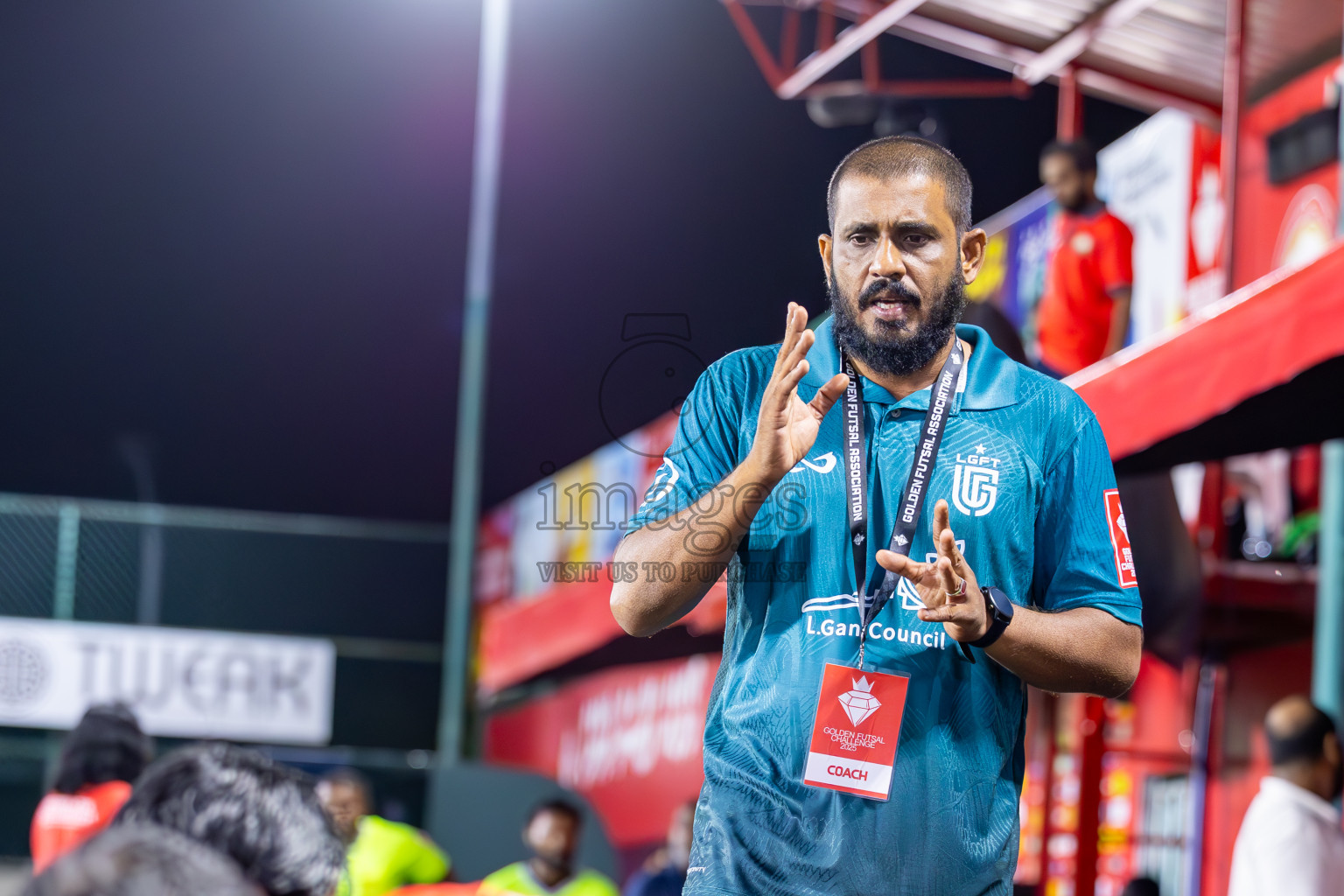 L Gan vs L Mundoo in Atoll Round Final on Day 22 of Golden Futsal Challenge 2025 was held on Sunday , 26th January 2025, in Hulhumale', Maldives.
Photos: Ismail Thoriq / images.mv