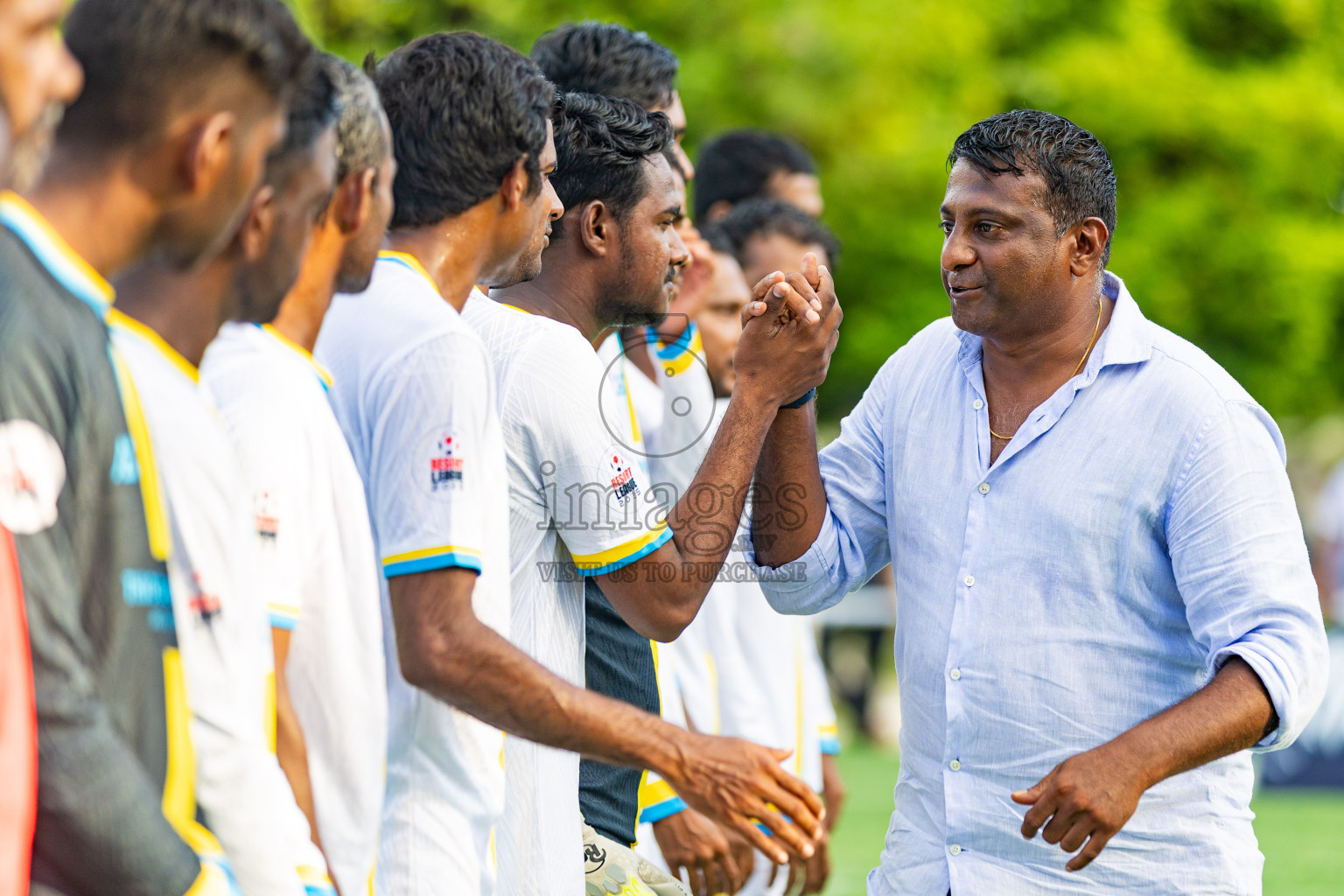 Oblu Sangli vs Joy Island in Resort League 2025 (North Male Zone) day 4 was held on Saturday, 6th September 2025 in One And Only Reethi Rah Maldives Resort, Photos: Areef Adam / images.mv