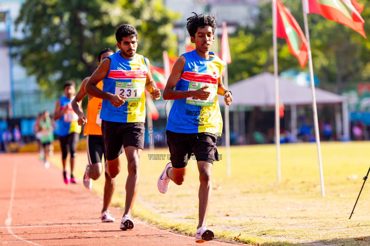 Day 3 of National Athletics Championship 2025 was held at Ekuveni Running Ground in Male', Maldives on Saturday, 16th August 2025. Photos: Nausham Waheed / images.mv