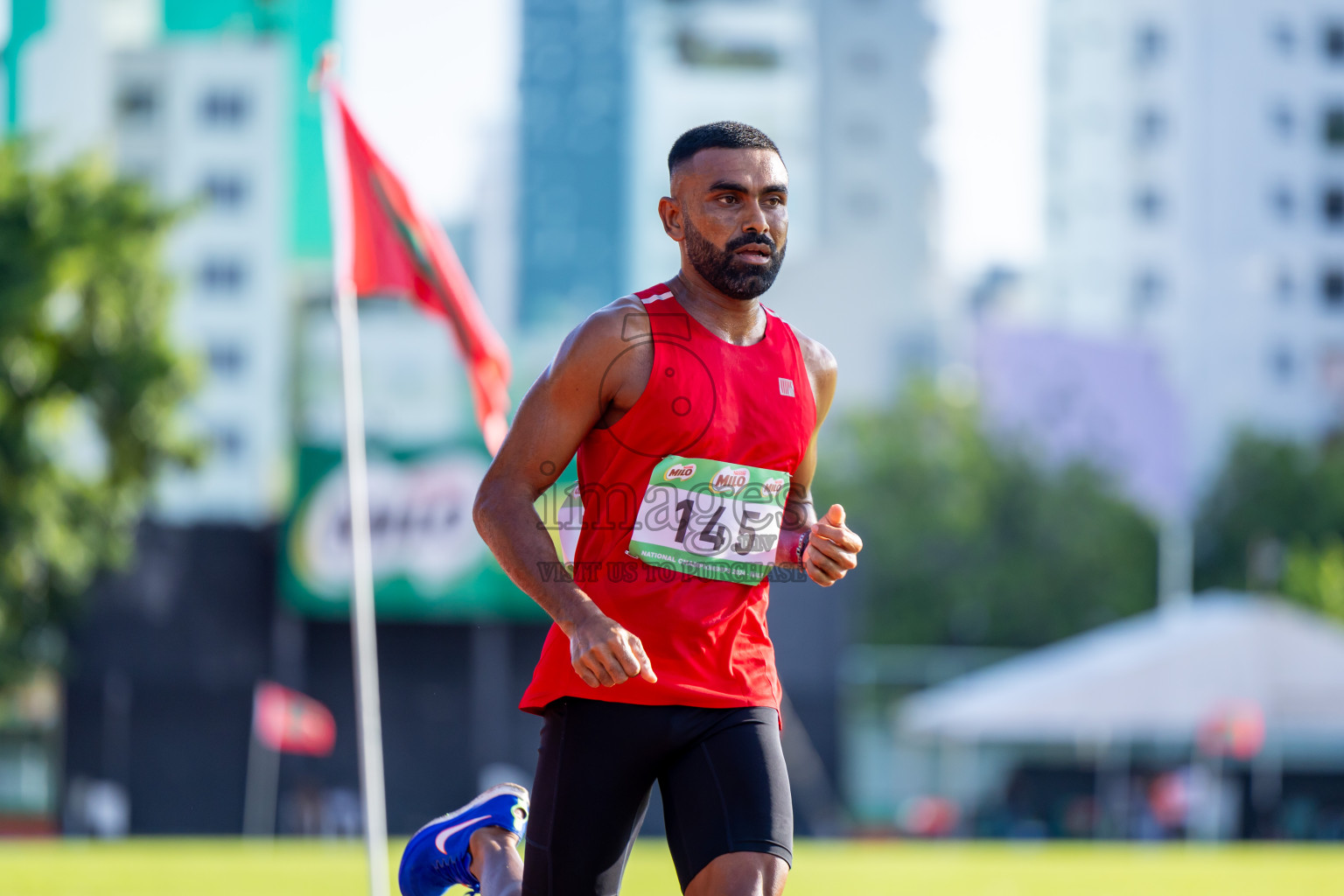 Day 1 of 33rd National Athletics Championship was held in Ekuveni Track at Male', Maldives on Thursday, 5th September 2024. Photos: Nausham Waheed / images.mv