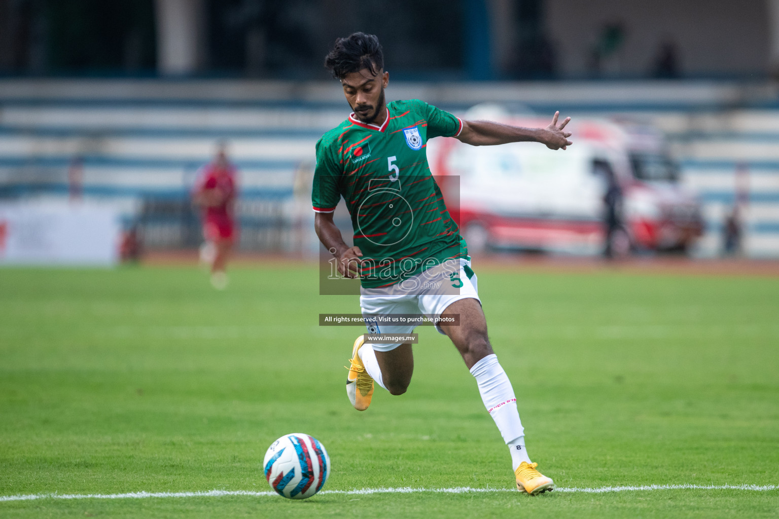 Lebanon vs Bangladesh in SAFF Championship 2023 held in Sree Kanteerava Stadium, Bengaluru, India, on Wednesday, 22nd June 2023. Photos: Nausham Waheed / images.mv