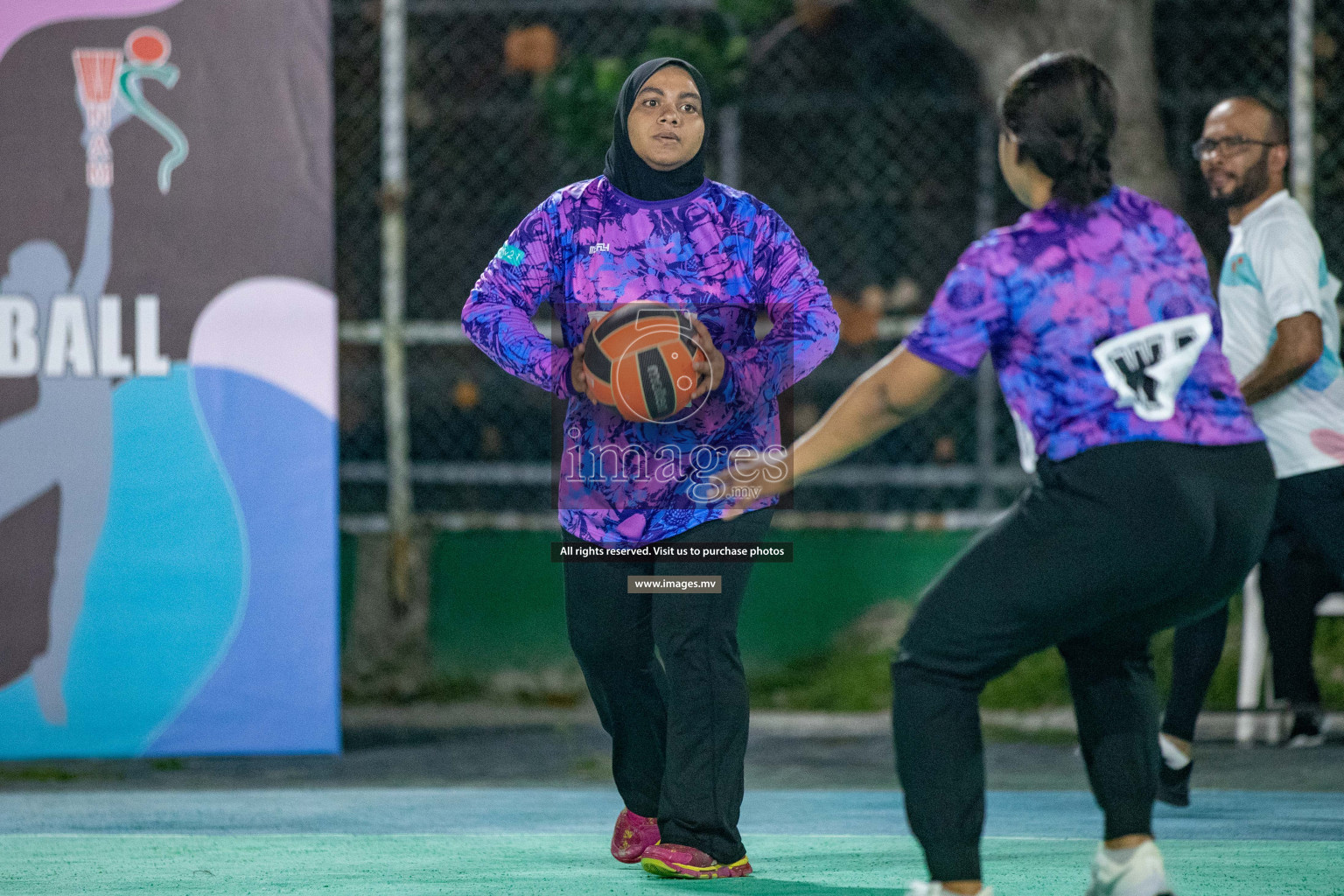 Day 2 of 20th Milo National Netball Tournament 2023, held in Synthetic Netball Court, Male', Maldives on 30th May 2023 Photos: Nausham Waheed/ Images.mv