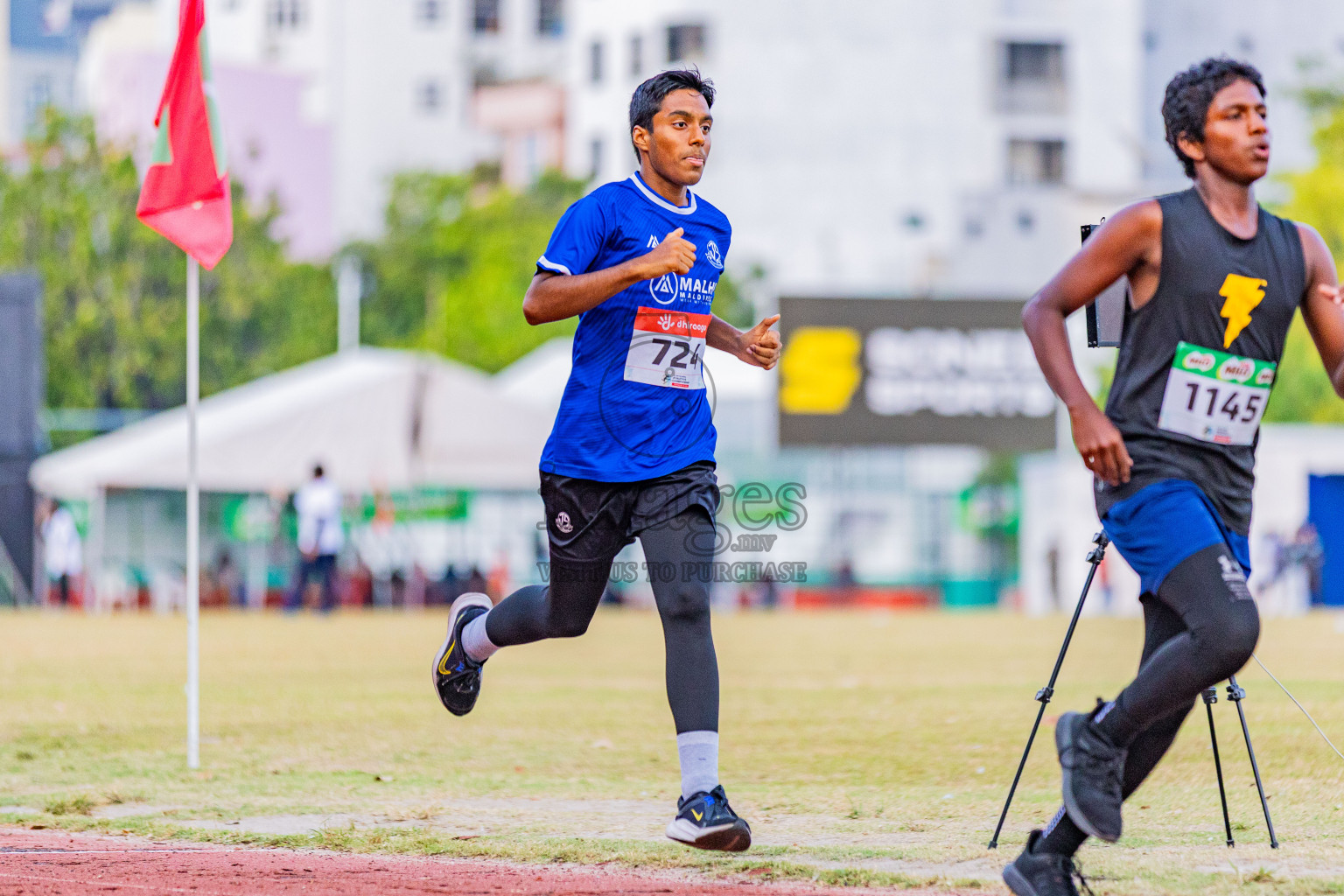 Day 3 of Inter-school Athletics Championship 2025 held in Ekuveni Synthetic Track, Male', Maldives on Wednesday, 08th October 2025. Photos by: Areef Adam  / Images.mv